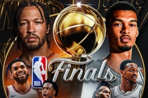 明早8點(diǎn)30打響!NBA官方曬海報(bào)為總決賽G1預(yù)熱配圖