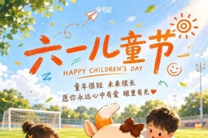 青島小海牛祝所有大小朋友：不管幾歲，快樂萬歲！ ????配圖