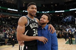 勇士自媒體調(diào)侃字母哥:所以去綠軍 給塔圖姆當(dāng)二把手就沒問題?配圖