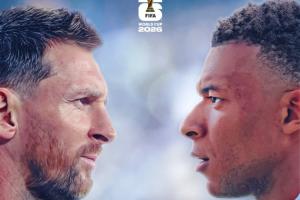 FIFA官方曬照發(fā)問:梅西、姆巴佩本屆世界杯后,誰會登頂射手榜?配圖